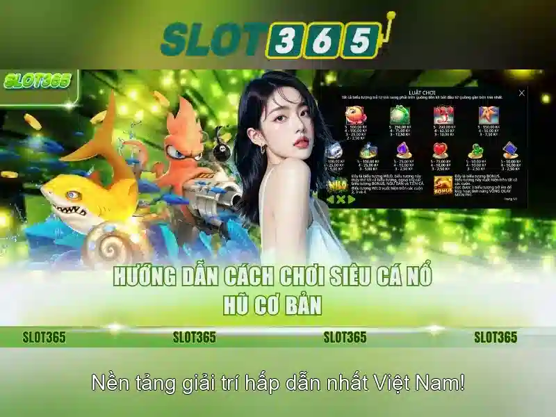 Các trò chơi phổ biến tại Slot365\n\n