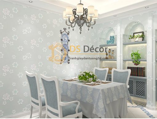 Giấy Dán Tường Họa Tiết Hoa Đào 3D068