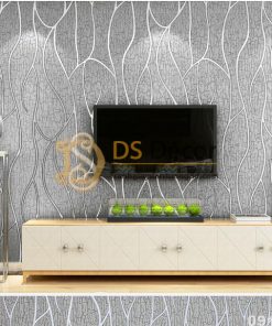 Giấy Dán Tường Sọc Da Dê Cashmere 3D041