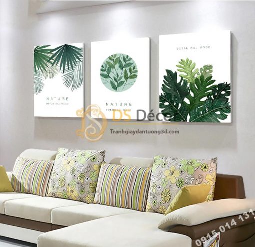 Tranh Treo Tường Canvas Họa Tiết Hiện Đại TT3D06