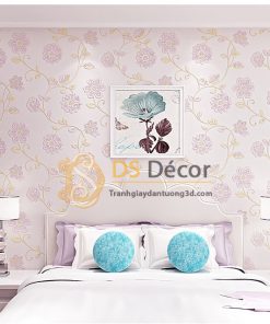 Giấy Dán Tường Họa Tiết Hoa Hướng Dương Chạm Nổi 3D069